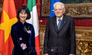 Italy mong muốn thúc đẩy quan hệ Đối tác chiến lược với Việt Nam