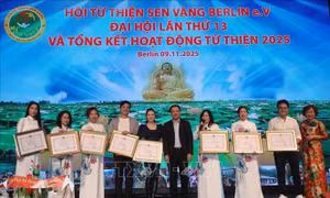 Hội Từ thiện Sen vàng Berlin – Nơi những tấm lòng Việt cùng tỏa sáng