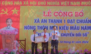 Xã đảo đầu tiên tại Sóc Trăng đạt chuẩn nông thôn mới kiểu mẫu