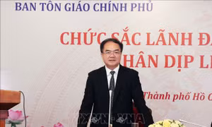 Vận động chức sắc, chức việc, tín đồ tôn giáo tích cực tham gia bầu cử