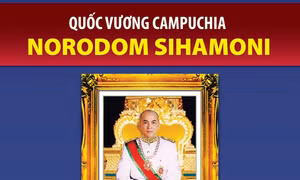 Quốc vương Campuchia Norodom Sihamoni