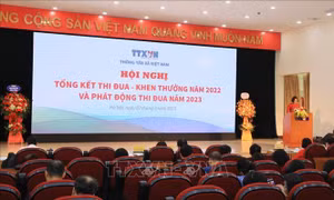 Hội nghị Tổng kết thi đua - khen thưởng TTXVN năm 2022 và phát động thi đua năm 2023