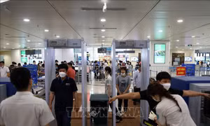 Chỉ làm thủ tục tại quầy đối với hành khách có hành lý ký gửi và đặc biệt ở sân bay từ 1/12