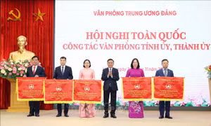 Hội nghị toàn quốc công tác Văn phòng tỉnh ủy, thành ủy năm 2025