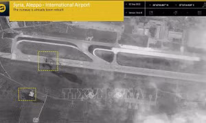 Syria cáo buộc Israel lại không kích vào sân bay Aleppo