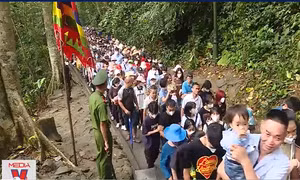 Không có hiện tượng chen lấn trong ngày Giỗ Tổ
