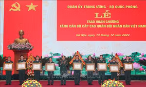 Đại tướng Phan Văn Giang: Cán bộ lãnh đạo cấp cao của Quân đội phải đặc biệt tiêu biểu, thực sự nêu gương