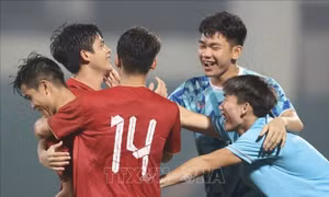 Vòng loại U23 châu Á: U23 Việt Nam chia điểm với U23 Singapore
