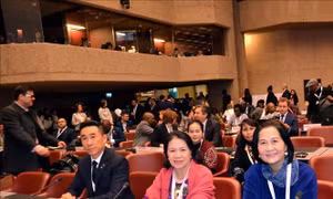Đoàn lãnh đạo Hội Chữ thập Đỏ Việt Nam tham dự ĐHĐ Hiệp hội Chữ thập Đỏ 