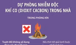 Phòng nhiễm độc khí CO trong nhà