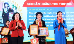 Trau dồi đạo đức, trí tuệ, xứng đáng là Cháu ngoan Bác Hồ