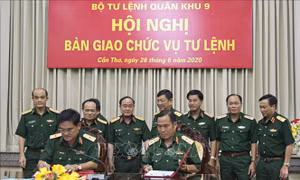 Thiếu tướng Nguyễn Xuân Dắt giữ chức Tư lệnh Quân khu 9