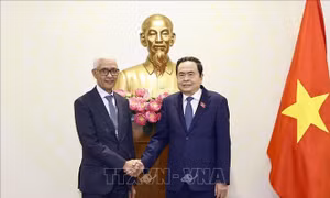 Chủ tịch Quốc hội Trần Thanh Mẫn tiếp Chủ tịch Hạ viện Maroc