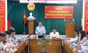 Sớm xây dựng hồ chứa nước ngọt trên đảo Phú Quý