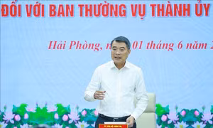Thủ tướng Lê Minh Hưng: Hải Phòng phải đi đầu trong đổi mới mô hình tăng trưởng và chuyển đổi số