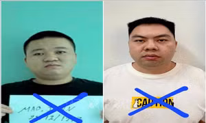 Công an tỉnh An Giang bàn giao 2 đối tượng truy nã người Trung Quốc