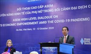 Đối thoại cấp cao ASEM về thúc đẩy quyền năng kinh tế phụ nữ trong bối cảnh đại dịch COVID-19