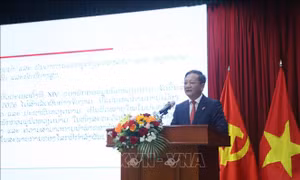 Lan tỏa giá trị tư tưởng Hồ Chí Minh và tinh thần Đại hội XIV tại Lào