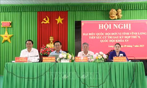 Cử tri vui mừng trước chủ trương tinh gọn bộ máy