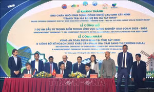 Công nhận Vùng an toàn dịch bệnh tại Tây Ninh