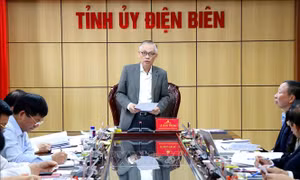 Đoàn kiểm tra của Bộ Chính trị, Ban Bí thư thông qua dự thảo báo cáo kiểm tra đối với Tỉnh ủy Điện Biên