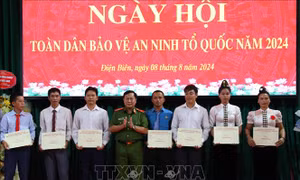 Điện Biên: Sôi nổi Ngày hội 'Toàn dân bảo vệ an ninh Tổ quốc'