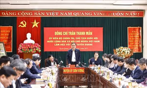  Chủ tịch Quốc hội: Triển khai quyết liệt các nghị quyết, tạo đà đưa Tuyên Quang phát triển bứt phá