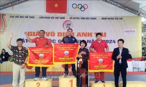 Đoàn Hà Nội xếp nhất toàn đoàn tại Giải vô địch Anh tài vật dân tộc quốc gia 2024