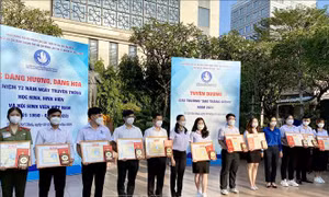TP Hồ Chí Minh trao giải thưởng 'Sao Tháng Giêng'