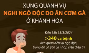 Xung quanh vụ nghi ngộ độc do ăn cơm gà ở Khánh Hòa