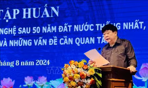 Bế mạc Hội nghị tập huấn lý luận phê bình văn học, nghệ thuật 2024 khu vực phía Bắc 