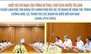 Tổng Bí thư, Chủ tịch nước Tô Lâm đề nghị rà soát, cập nhật toàn bộ kịch bản thiên tai năm 2026