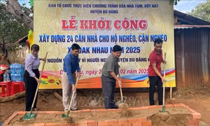 Thực hiện yêu cầu '3 không' trong xóa nhà tạm, nhà dột nát