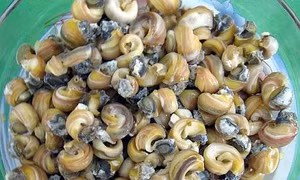 Ngọt, giòn đặc sản ốc gạo cù lao Tân Phong