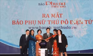 Ra mắt Báo Phụ nữ Thủ đô điện tử