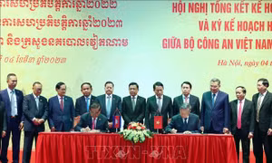 Công an Việt Nam - Campuchia phối hợp hiệu quả trong đấu tranh phòng, chống tội phạm 