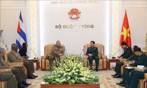 Triển khai hợp tác quốc phòng Việt Nam - Cuba toàn diện, thiết thực