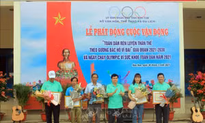 Thúc đẩy phong trào thể dục thể thao, nâng cao chất lượng cuộc sống 