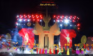 Chương trình nghệ thuật 'Xuân ấm vùng biên'