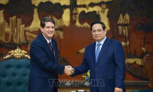 Thủ tướng Phạm Minh Chính tiếp Chủ tịch hãng Thông tấn Prensa Latina, Cuba
