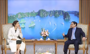 Thủ tướng Phạm Minh Chính tiếp Tổng Giám đốc UNESCO Audrey Azoulay