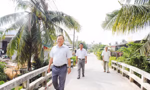 Bí thư xã 'chuyên' xây dựng nông thôn mới