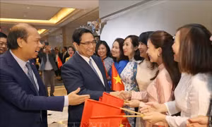 Thủ tướng Phạm Minh Chính đến Washington D.C 