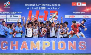 U13 Becamex Hồ Chí Minh City vô địch Giải bóng đá Thiếu niên Quốc tế U13 Việt Nam - Nhật Bản