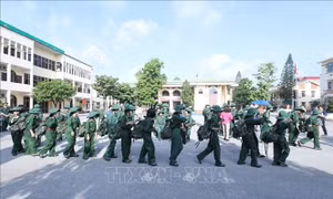 Tạo cơ hội cho trẻ được trải nghiệm, tìm hiểu về Bộ đội Biên phòng