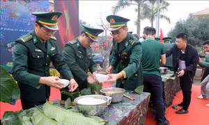 Sôi nổi chương trình 'Xuân biên cương, hải đảo - Tết thắm tình quân dân'