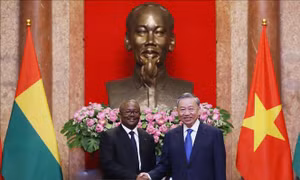 Tổng thống Cộng hòa Guinea-Bissau kết thúc tốt đẹp chuyến thăm chính thức Việt Nam