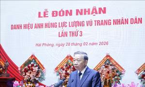 Phát biểu của Tổng Bí thư Tô Lâm tại Lễ đón nhận Danh hiệu Anh hùng Lực lượng vũ trang nhân dân của Quân chủng Hải quân