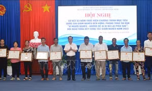Chú trọng mô hình sinh kế, tạo việc làm cho lao động thuộc hộ nghèo