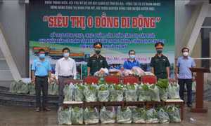'Siêu thị 0 đồng di động' cho người dân khó khăn tại Bà Rịa - Vũng Tàu